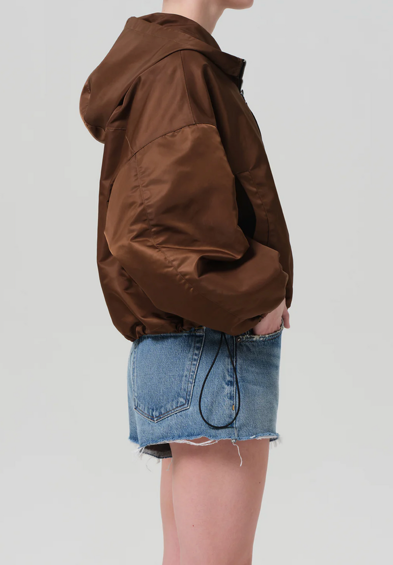 Citizens of Humanity Croppe Nylon Windbreaker