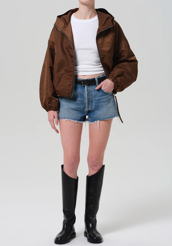 Citizens of Humanity Croppe Nylon Windbreaker