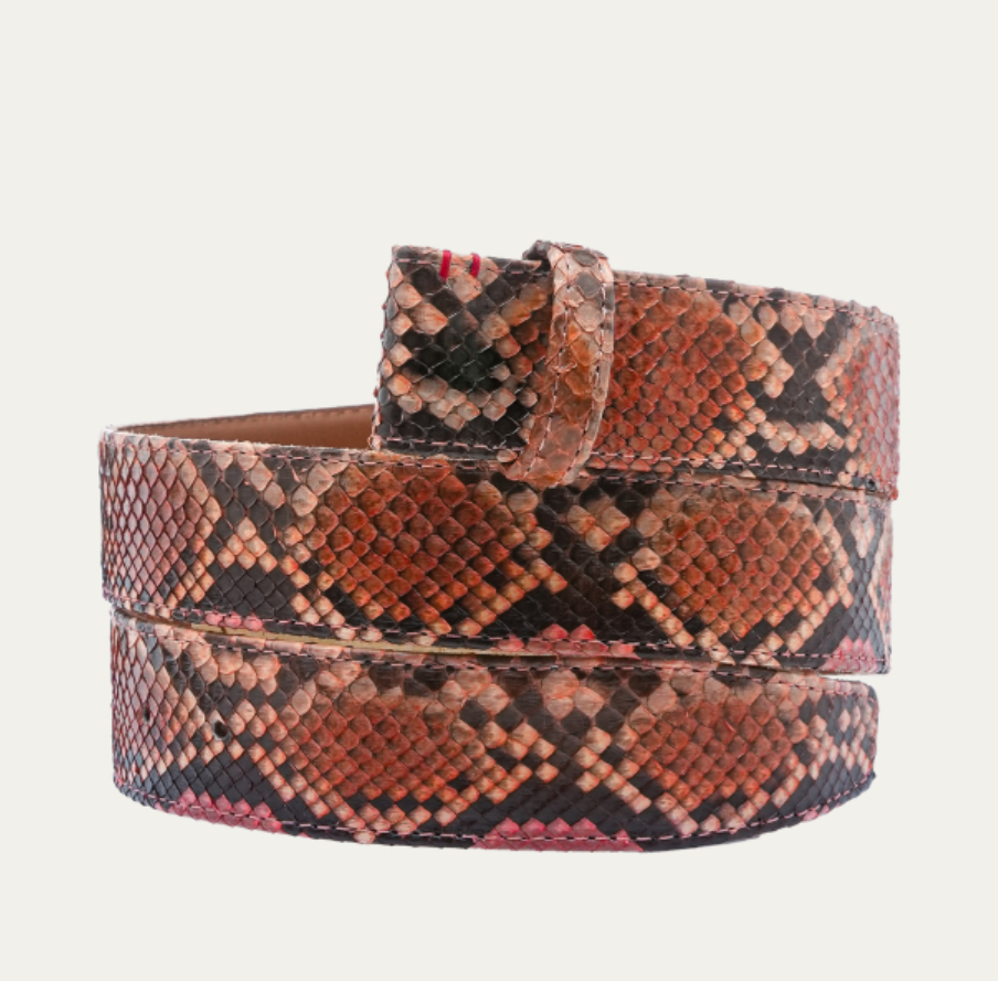 Claris Virot Python Belt