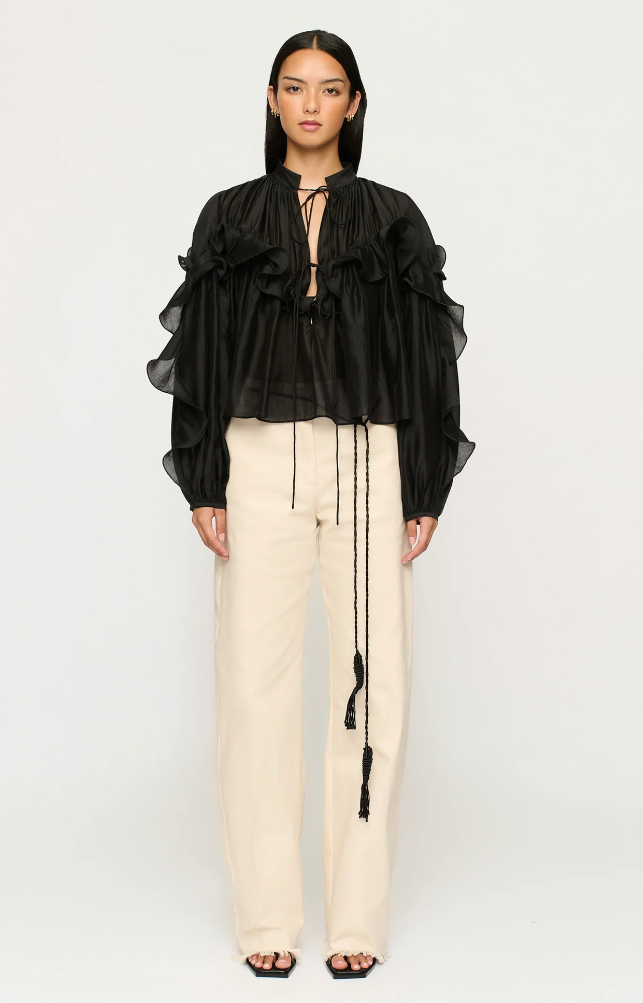 Clea Aprile Flounce Shirt