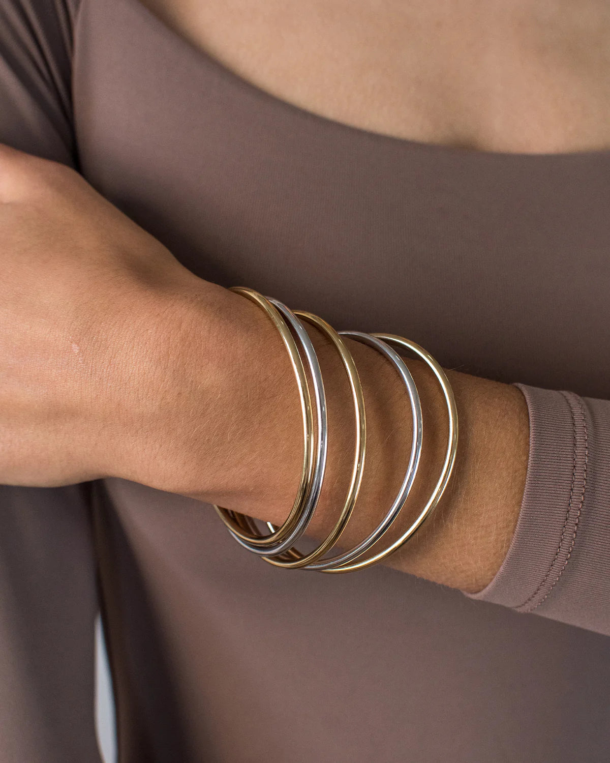 Jenny Bird Dane Bangle Set - Large