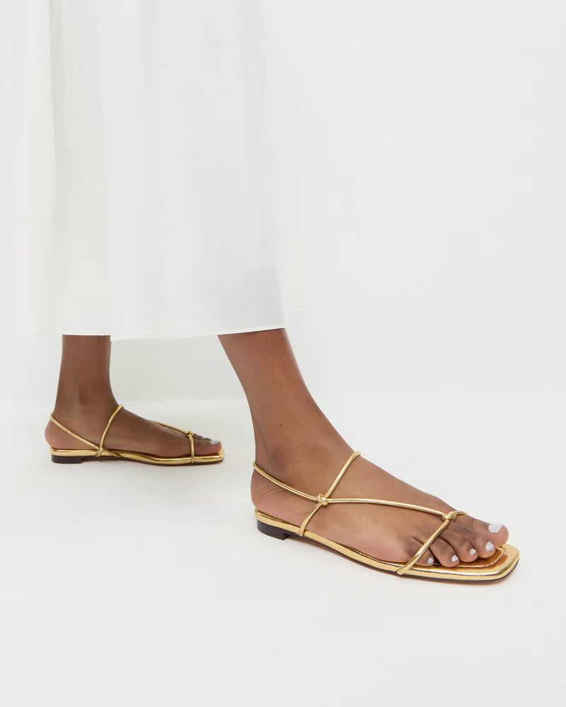 Loeffler Randall Eleanor Strappy Flat Sandal
