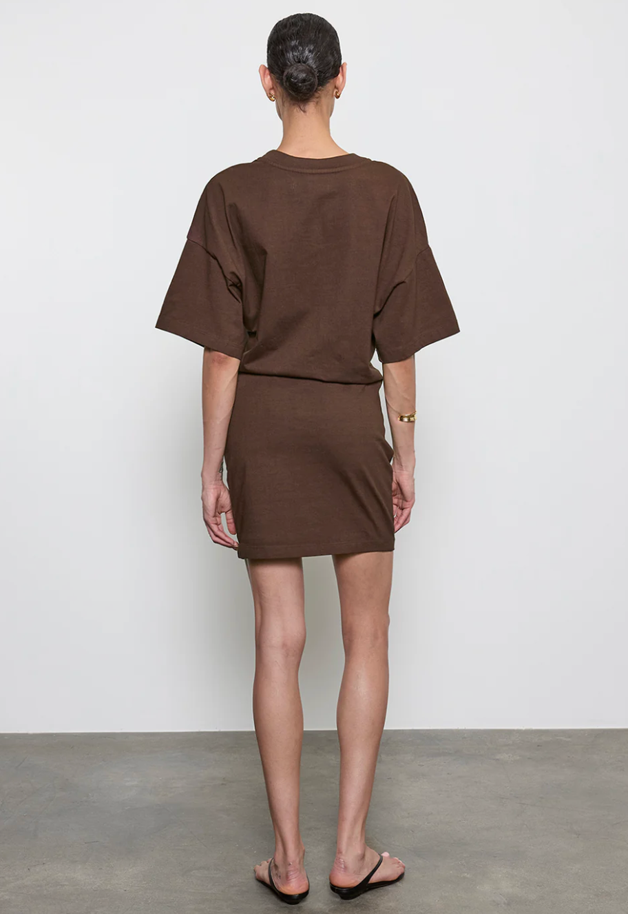 Enza Costa S/S Supima Curve Mini Dress