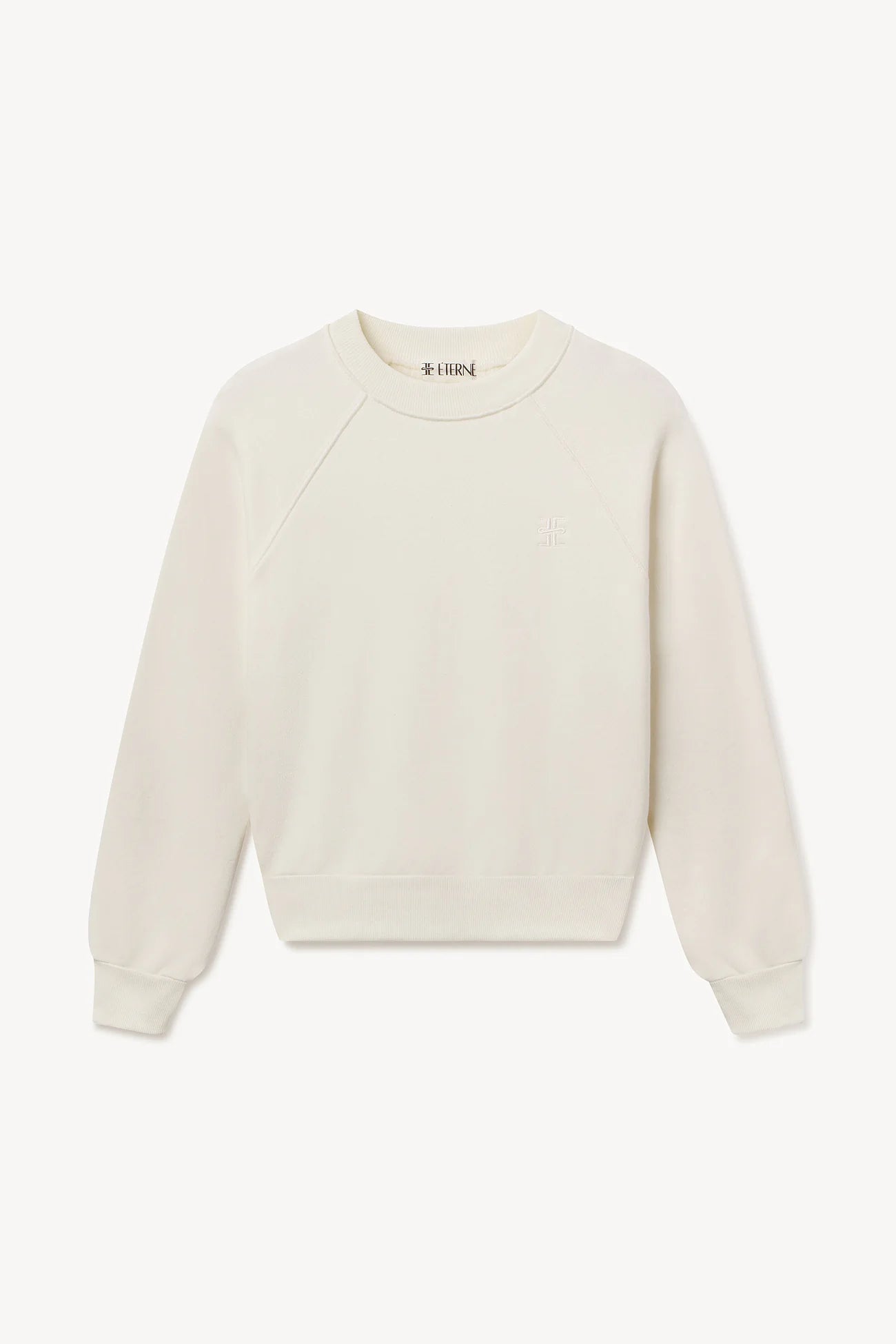 Eterne Shrunken Raglan Sweatshirt