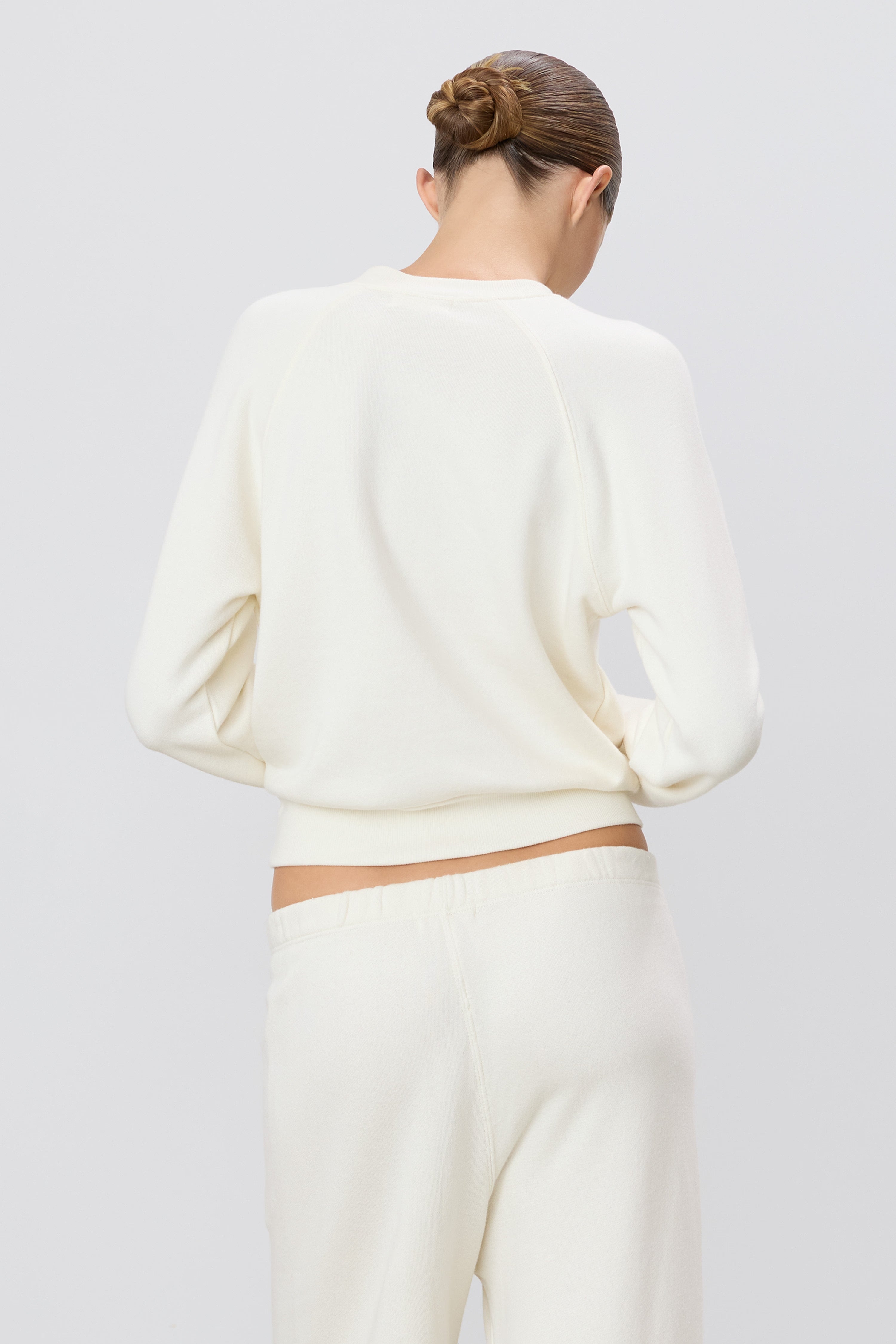 Eterne Shrunken Raglan Sweatshirt