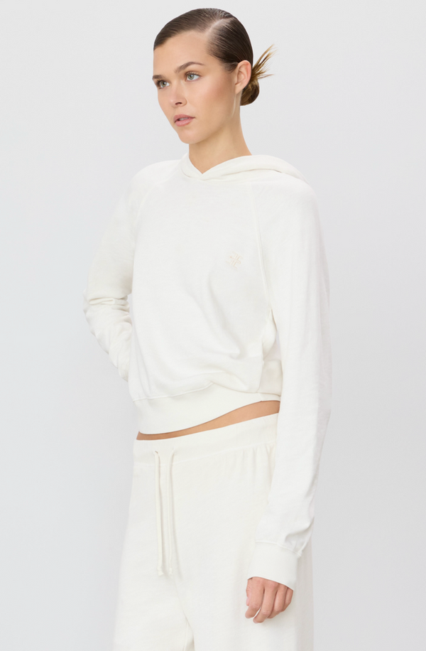 Eterne Shrunken Hoodie Sweatshirt