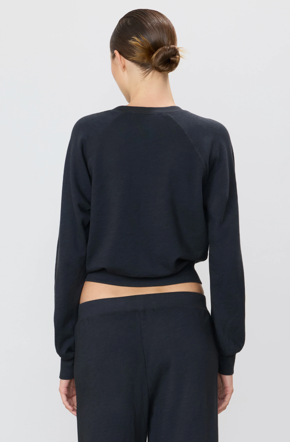 Eterne Shrunken Raglan Sweatshirt