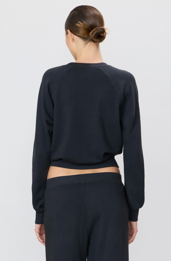 Eterne Shrunken Raglan Sweatshirt