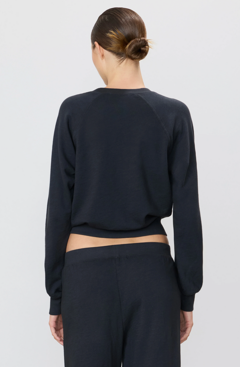 Eterne Shrunken Raglan Sweatshirt