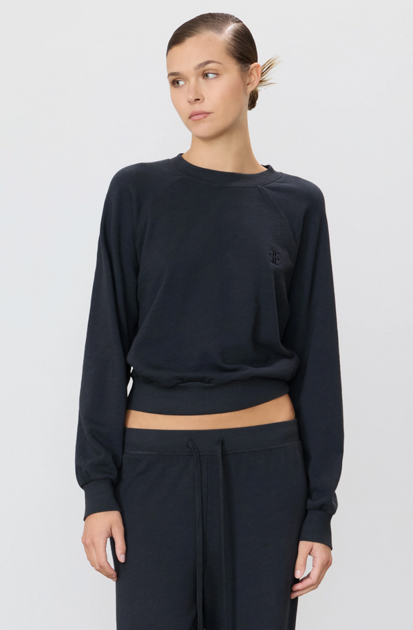 Eterne Shrunken Raglan Sweatshirt