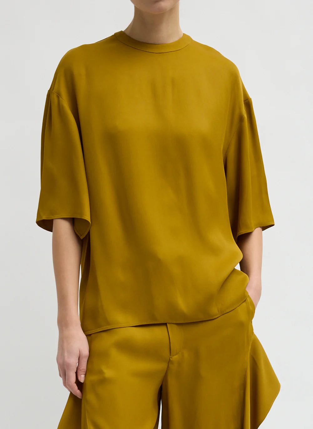 Tibi Eco Acetate Viscose TShirt
