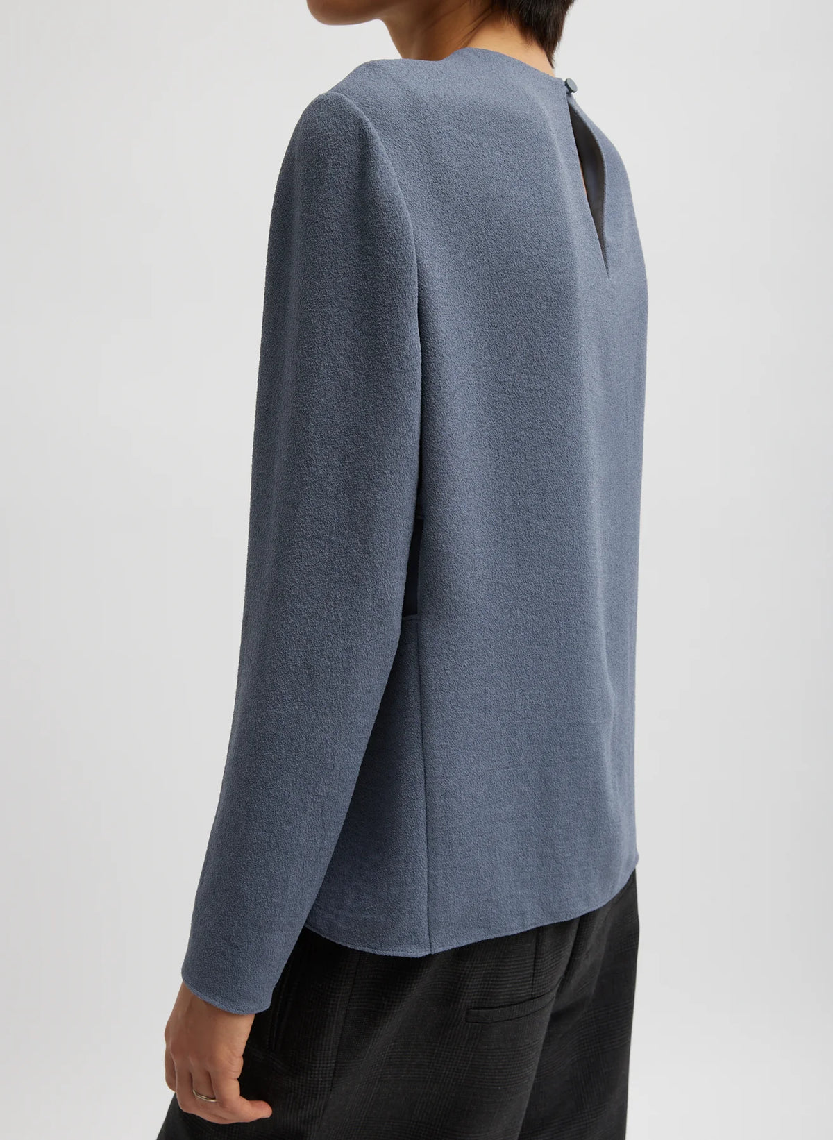 人気商品ランキング Tibi Pebble Sable Paneled Long Sleeved Top – Circe トップス