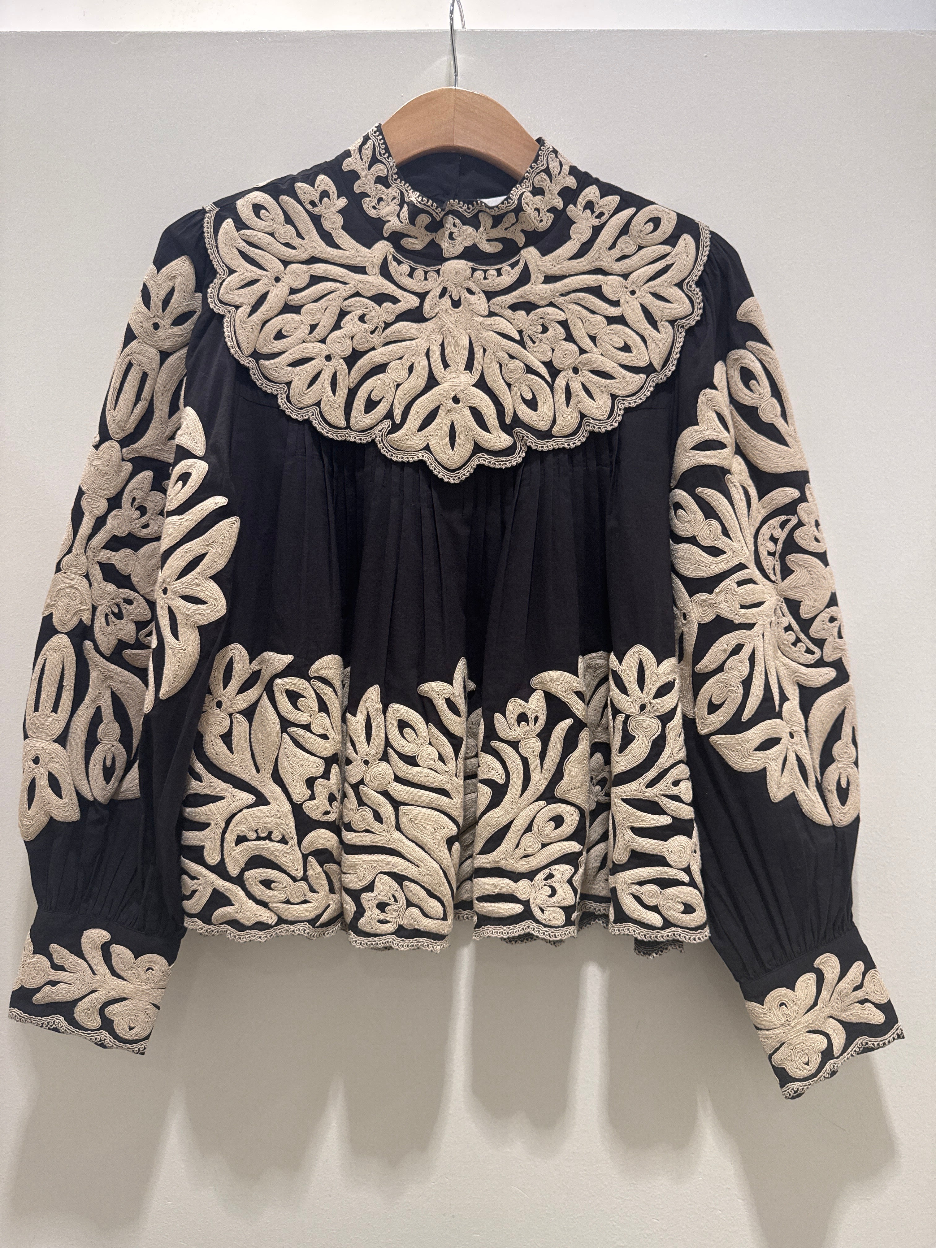 Sea Alexandra Embroidery Long Sleeve Blouse