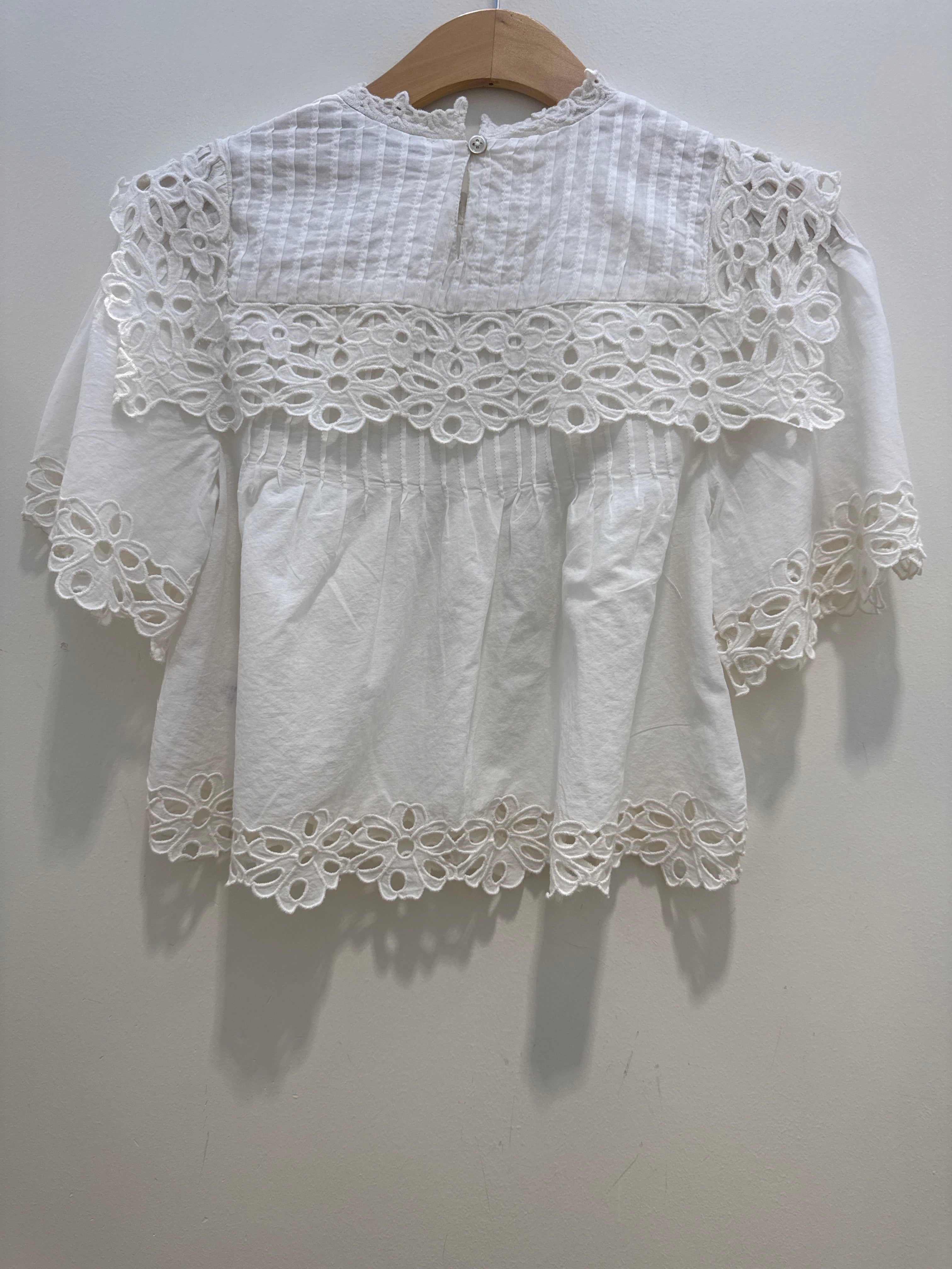 Sea Leila Eyelet Top