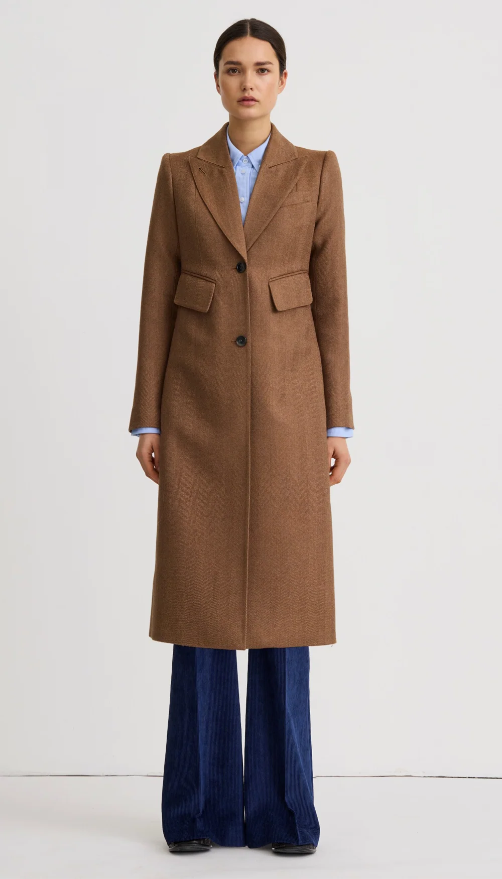 Smythe  Brando Coat Detachable Collar
