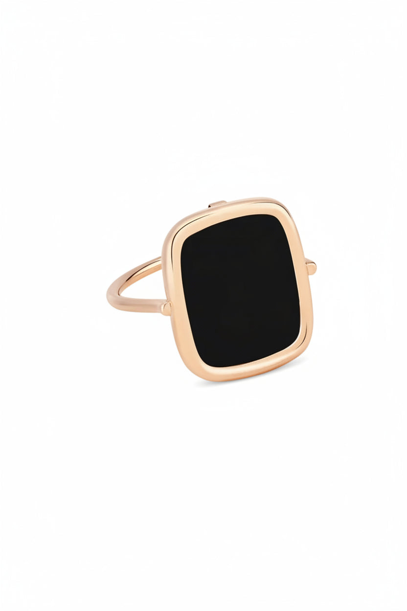Ginette Bague Square Ring
