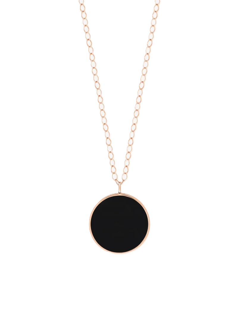 Ginette Jumbo Ever Disc on Chain