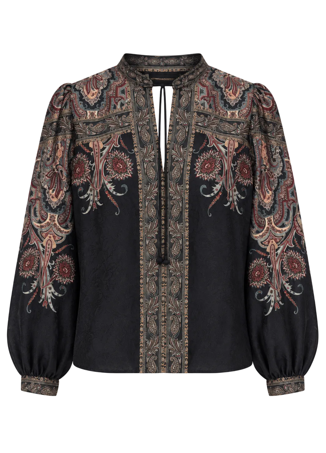 Sea Hyacinth Print L/SLV Top