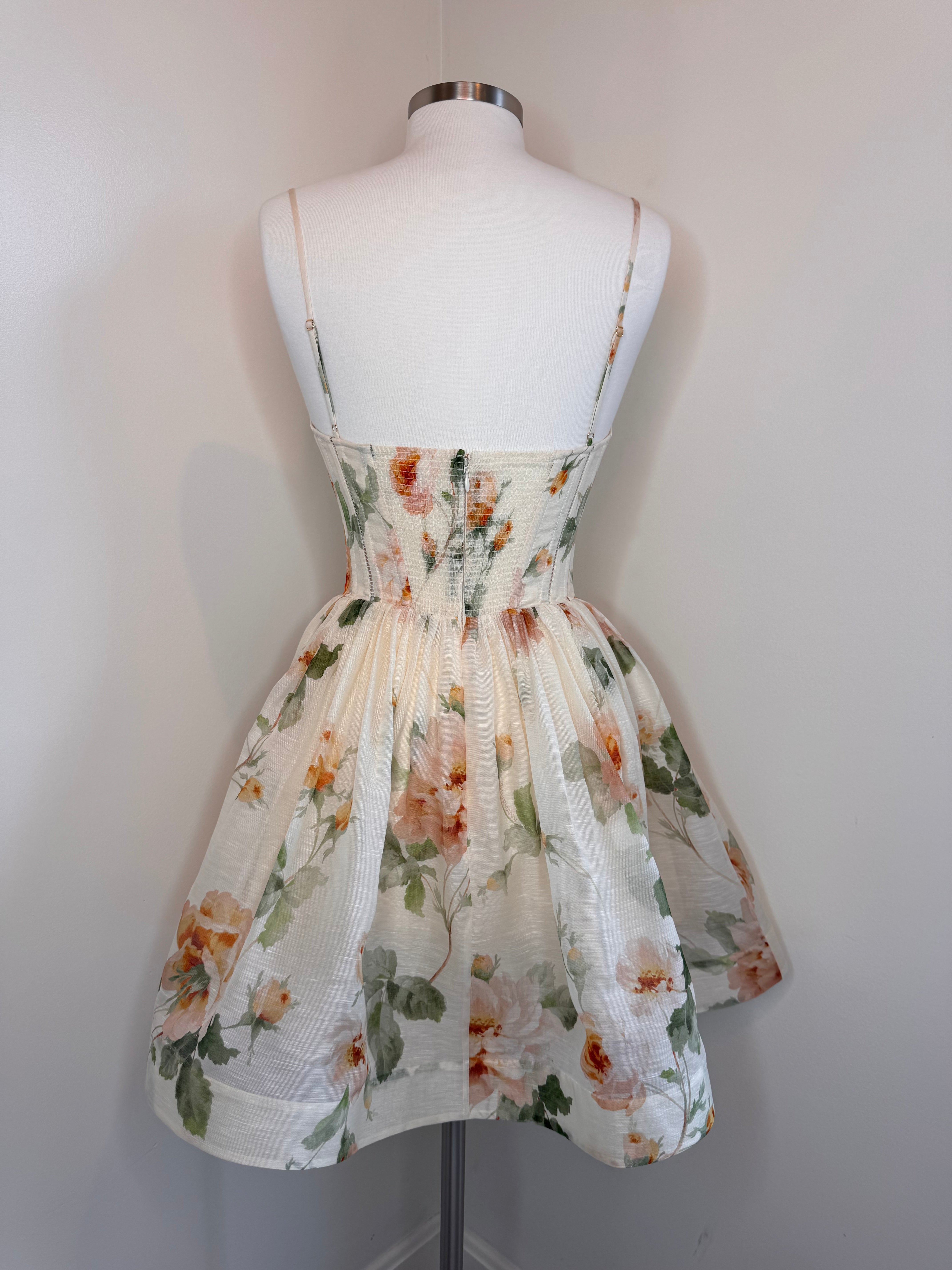 Zimmermann Carousel Corset Mini Dress