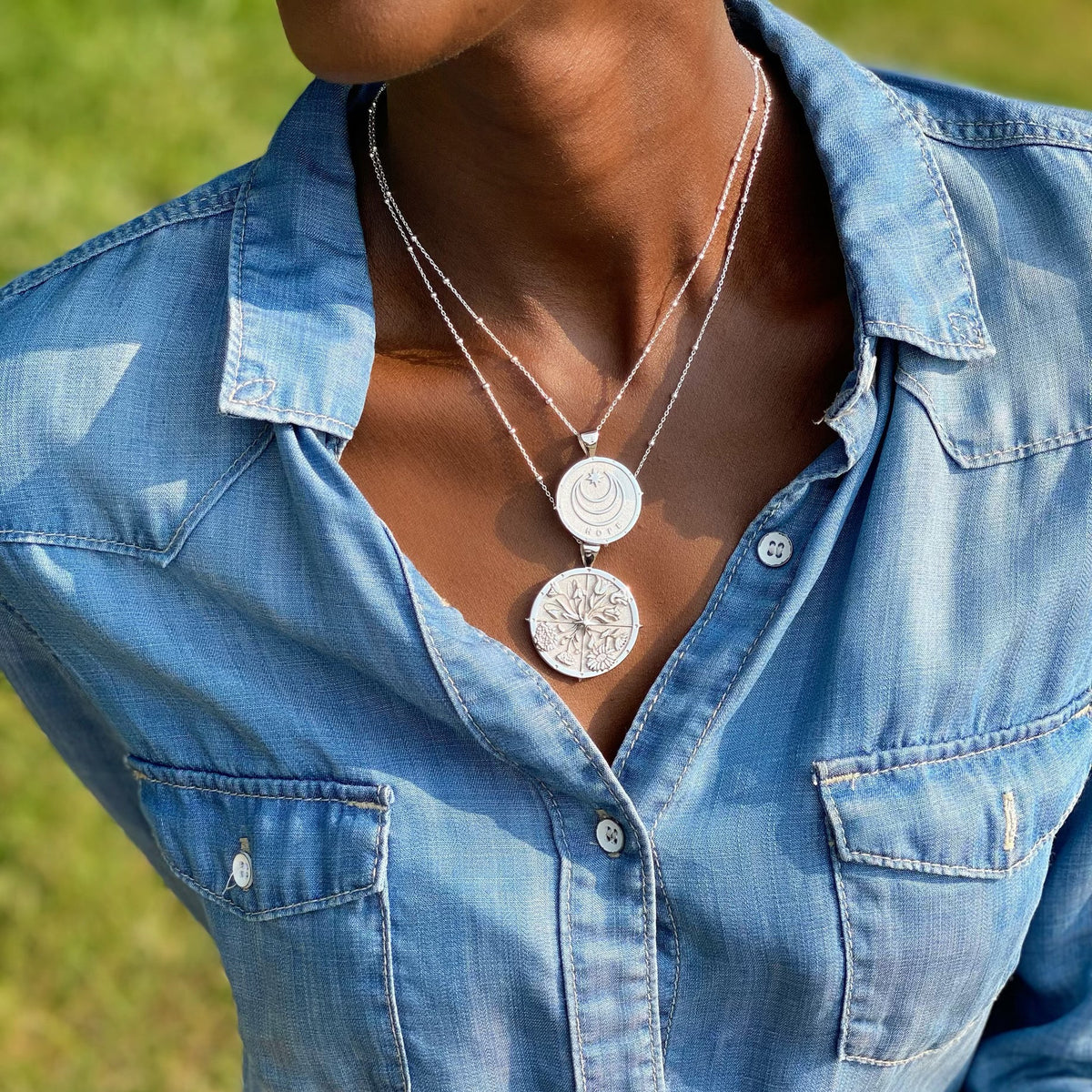 [PEND-HOPE-SMS01-CR16] HOPE JW Small Pendant Coin