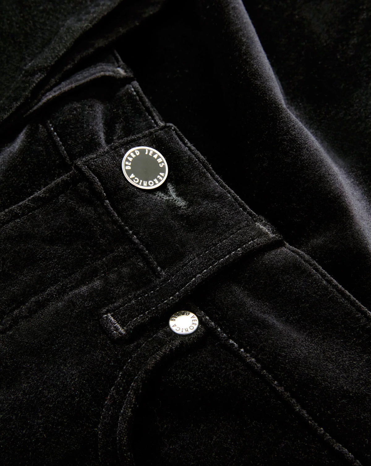 Veronica Beard Beverly Velvet Skinny Flare