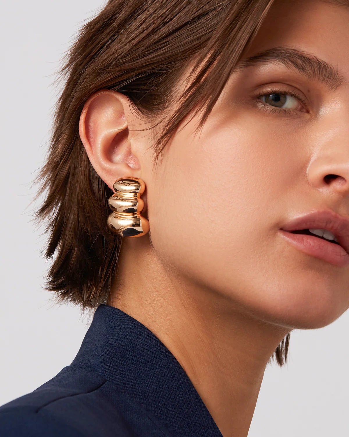 Jenny Bird Non-Stop Earrings in Gold
