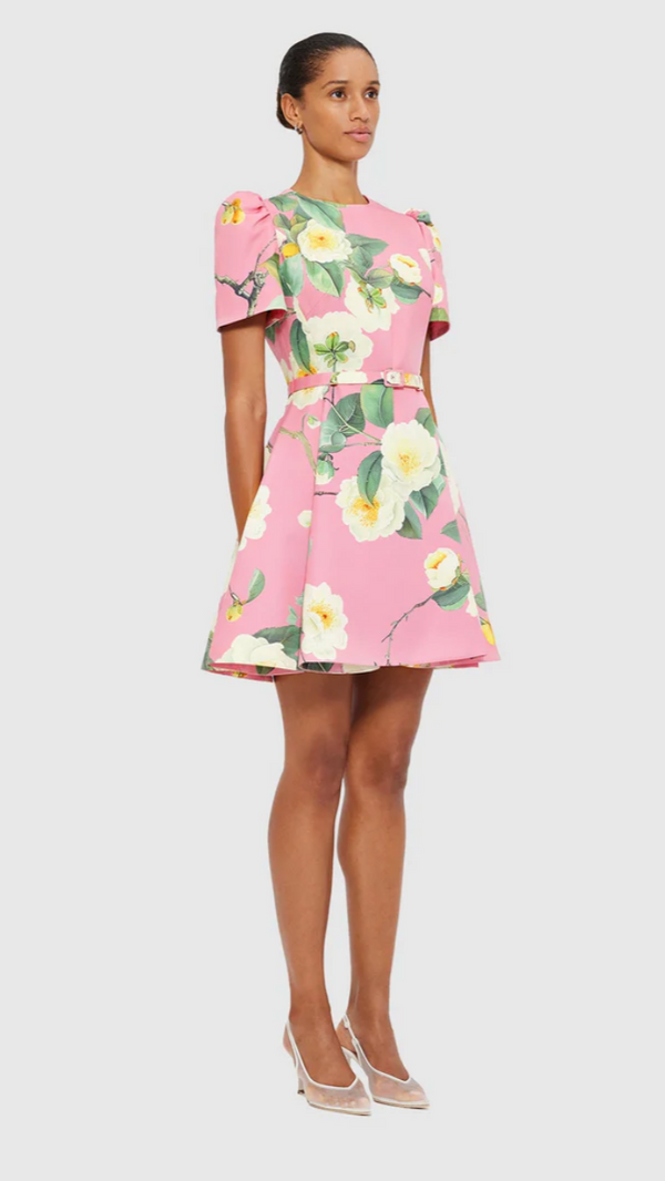 Leo Lin Elyse Short Sleeve Mini Dress