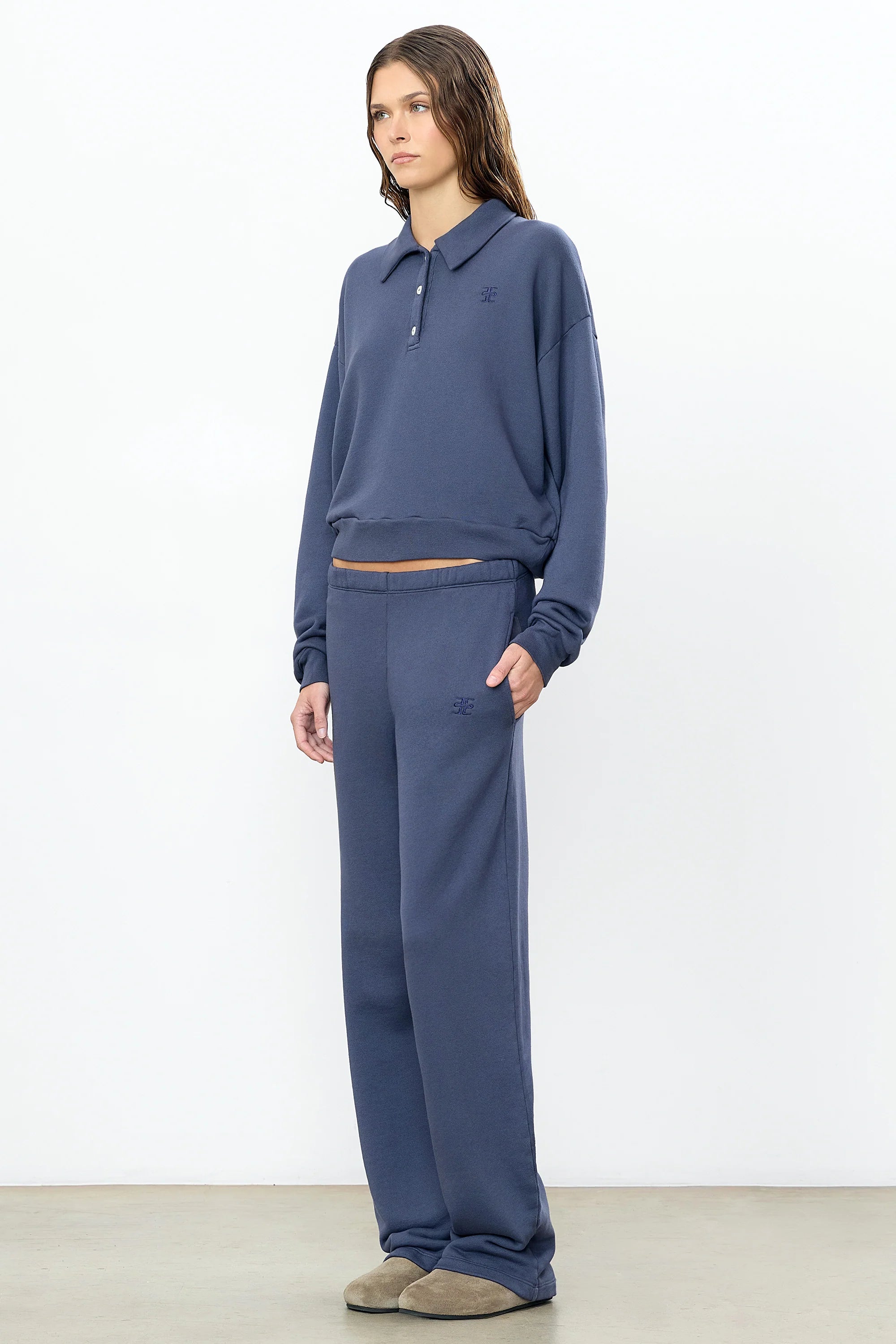 Eterne Oversized Wide Leg Sweatpant