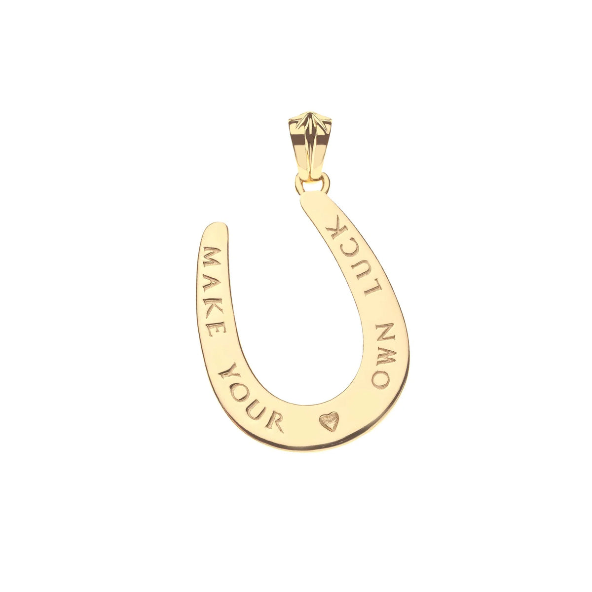 Jane Win Lucky starry Horseshoe Pendant