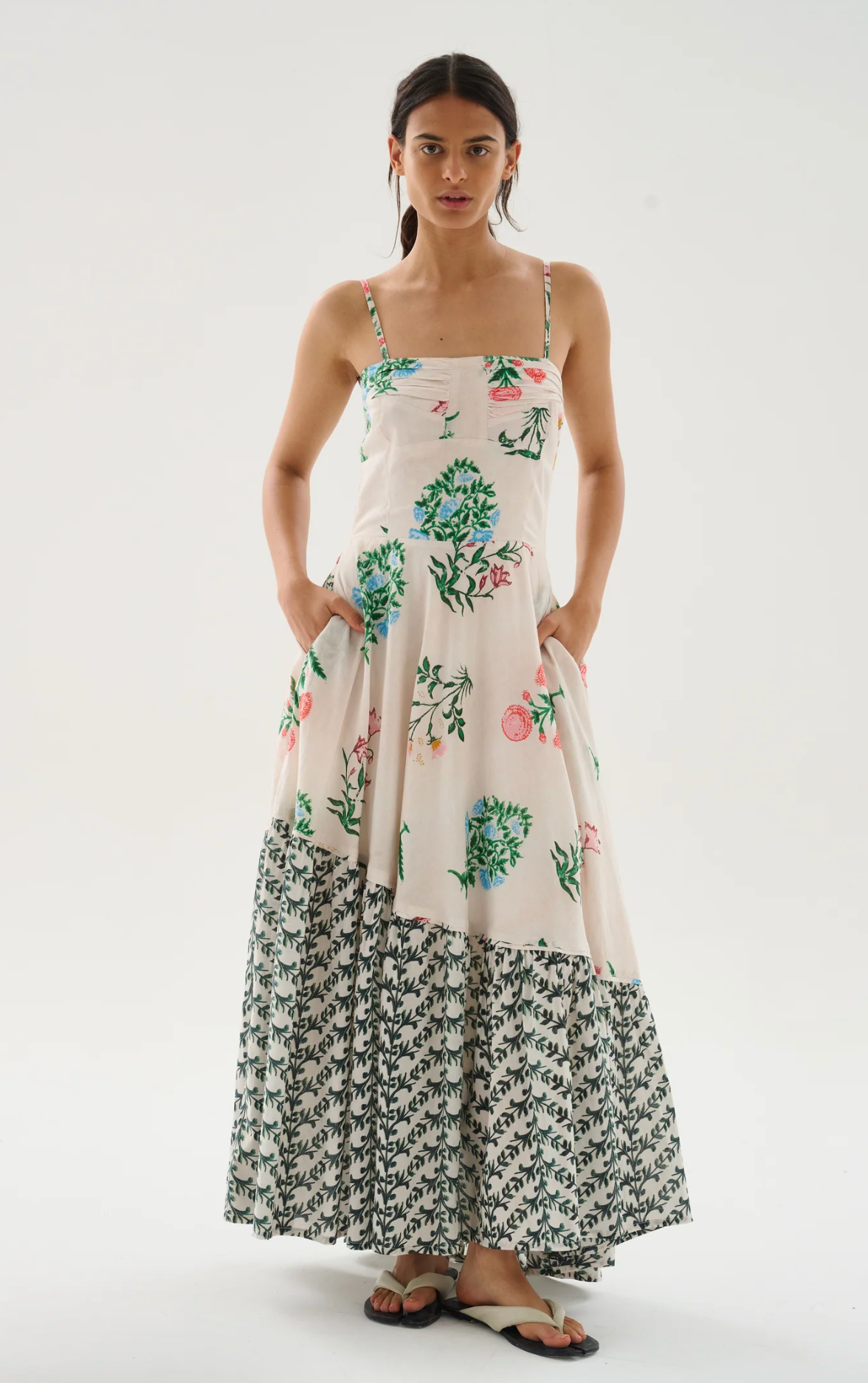Maria Cher Almirante Valery Midi Dress