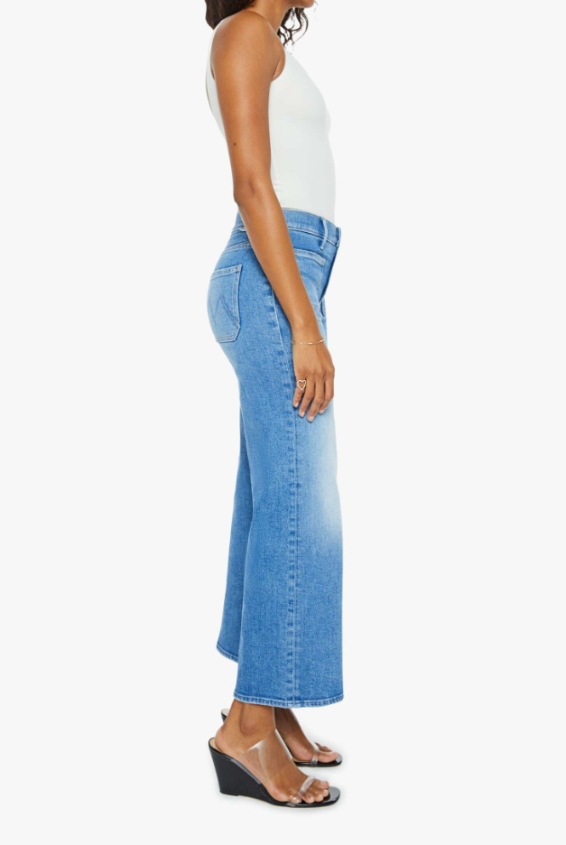Mother Patch Pkt Mid Rise Maven Ankle