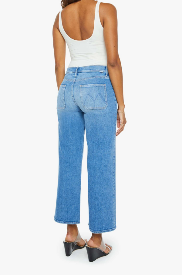 Mother Patch Pkt Mid Rise Maven Ankle
