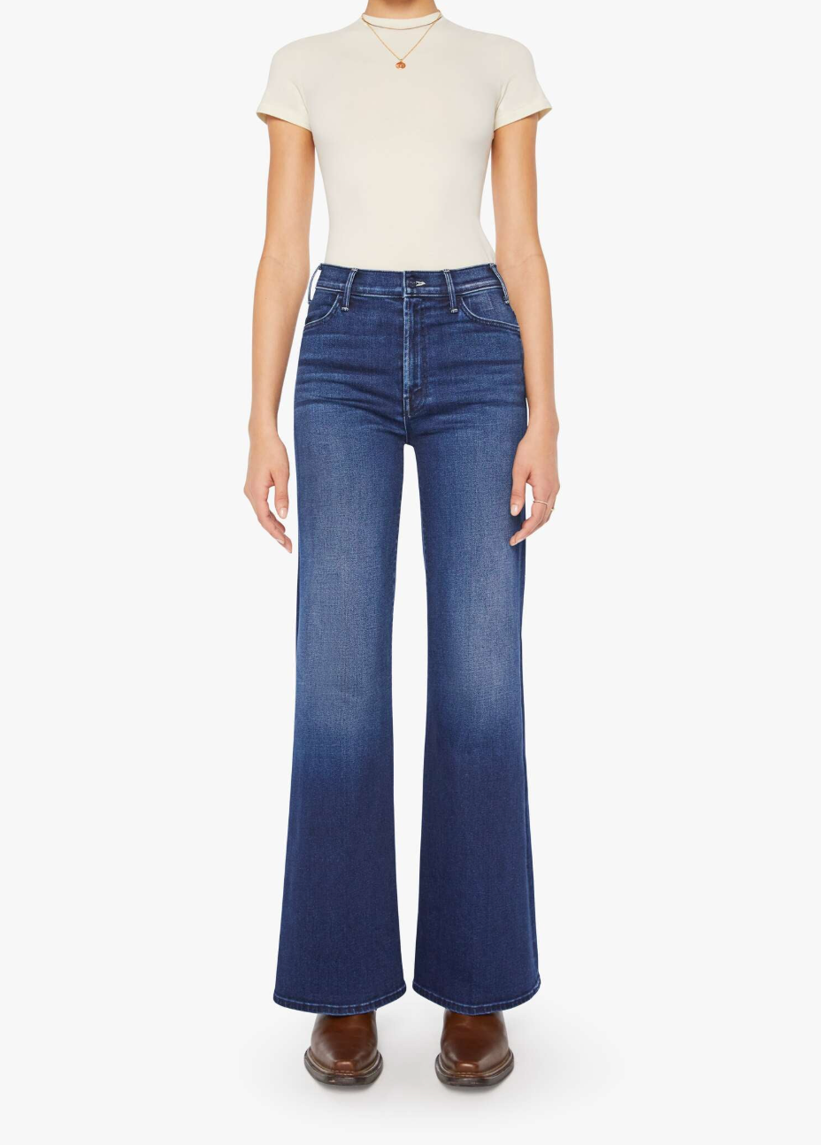 Mother Denim The Hustler Roller Sneak