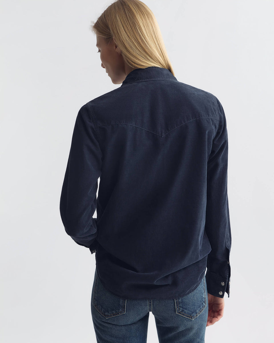 Nili Lotan Travis Corduroy Shirt