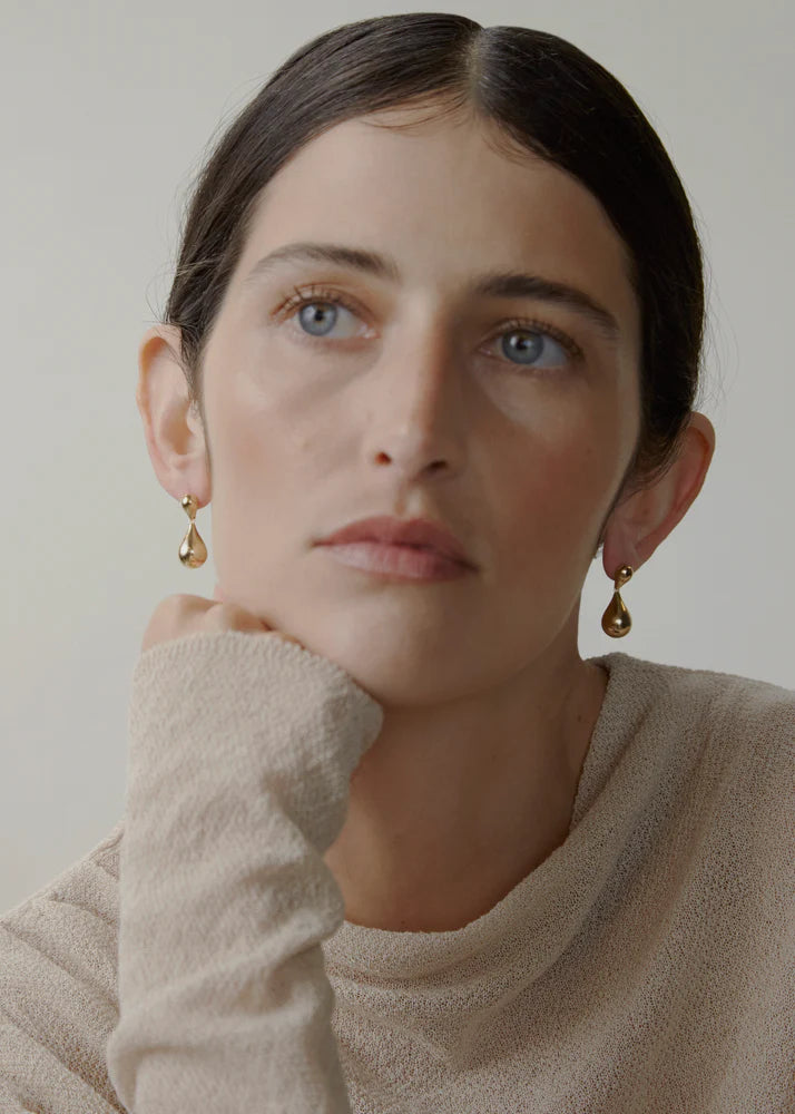 Otiumberg Stilla Gold Duo Earrings