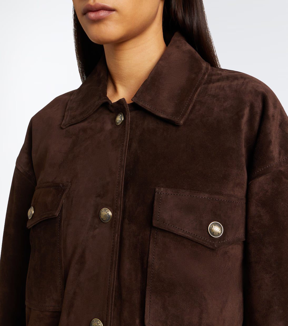 Nili Lotan Mirra Suede Jacket