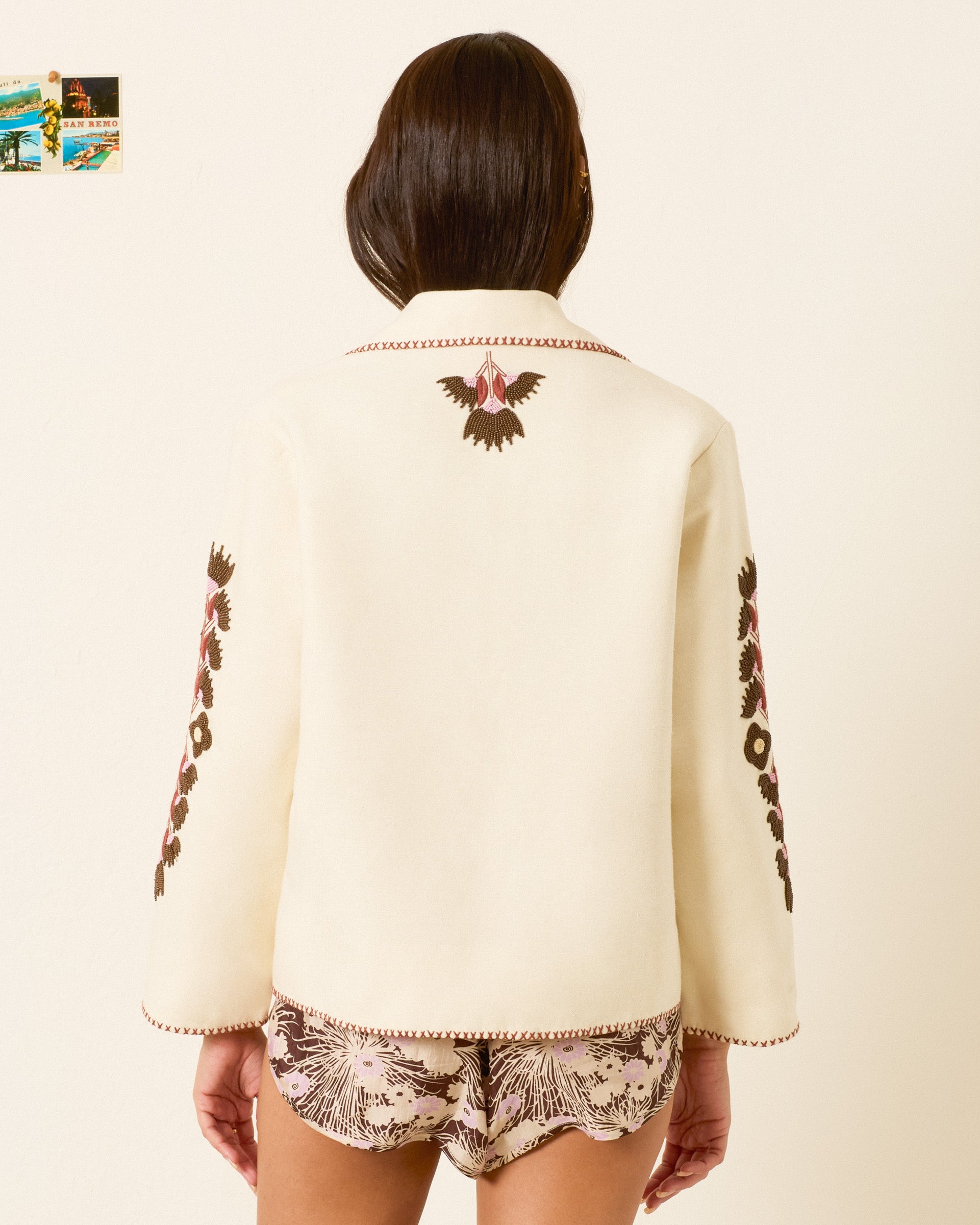 Alix of Bohemia Western Cactus Silk Jacket