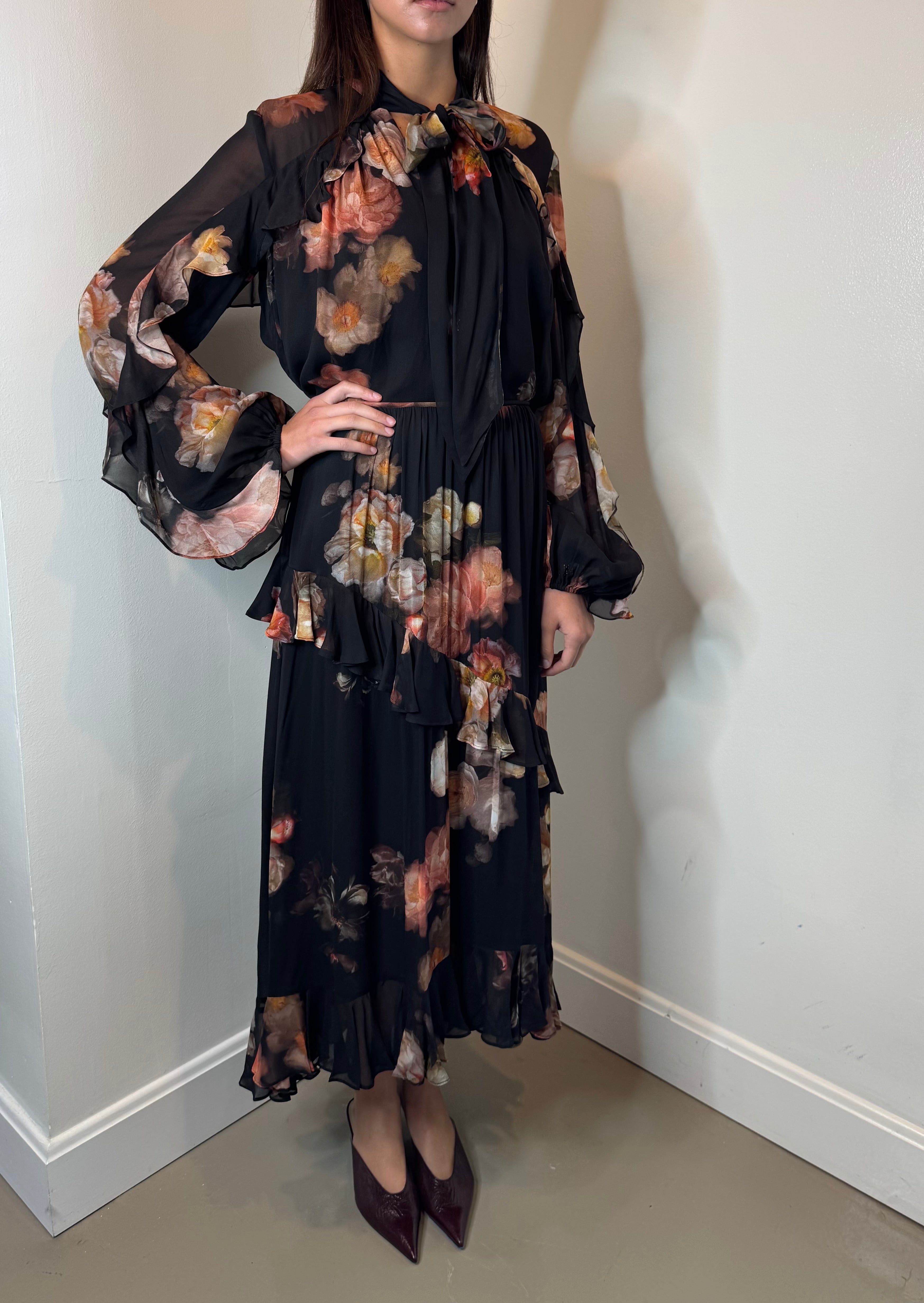 Zimmermann Hypnotic Asymmetric Midi Skirt