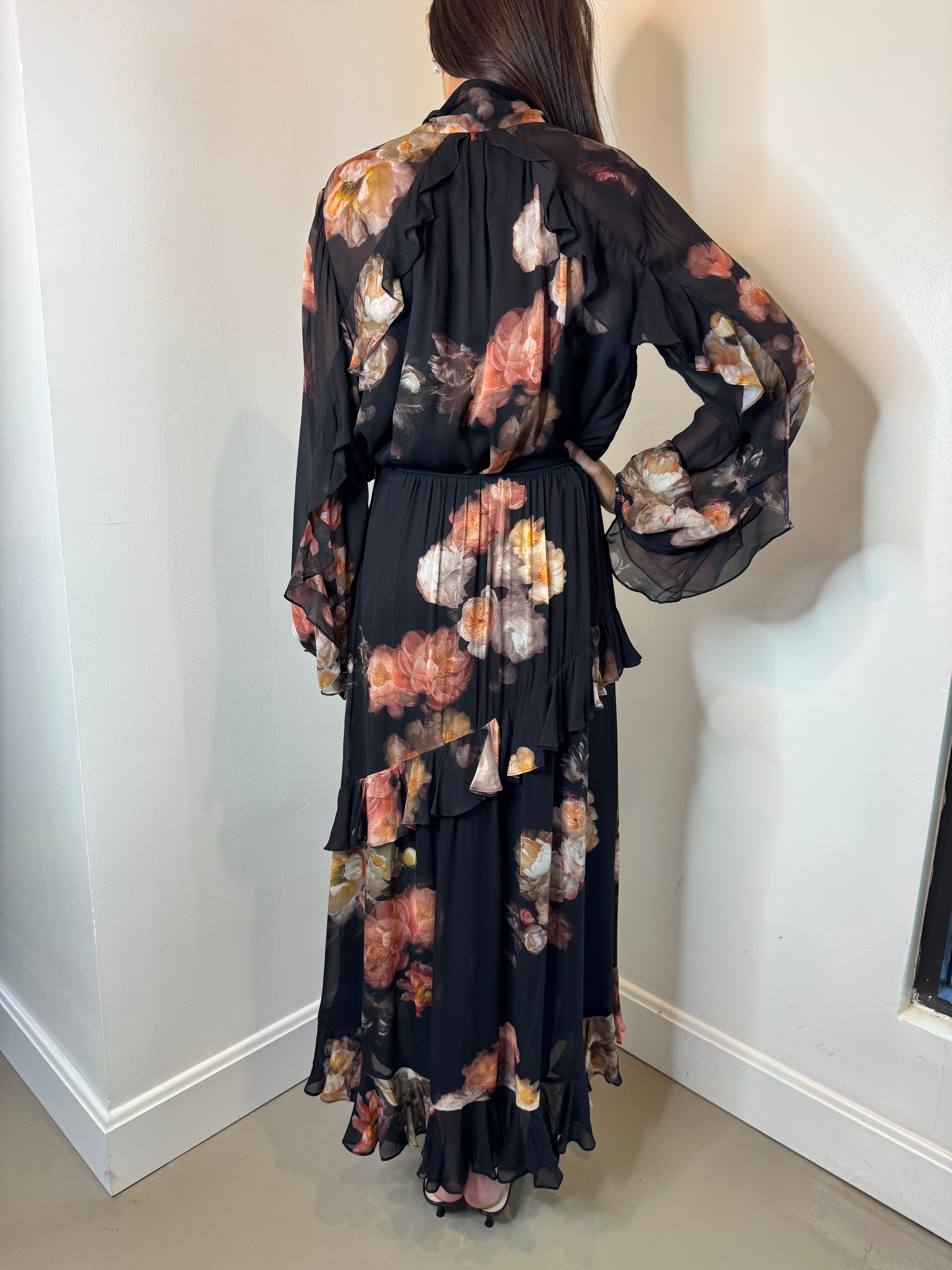 Zimmermann Hypnotic Asymmetric Midi Skirt