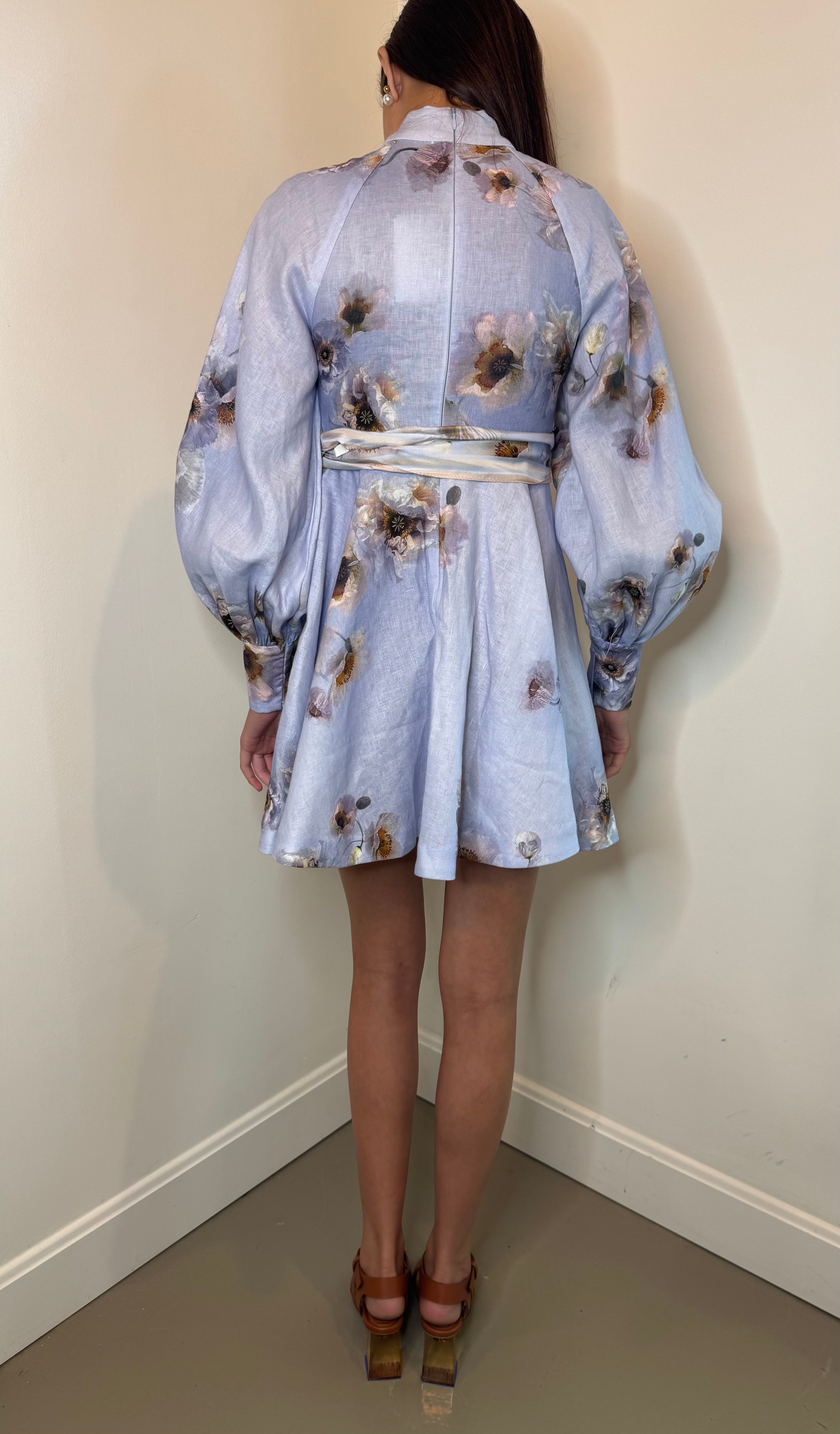 Zimmermann Hypnotic Buttoned Mini Dress