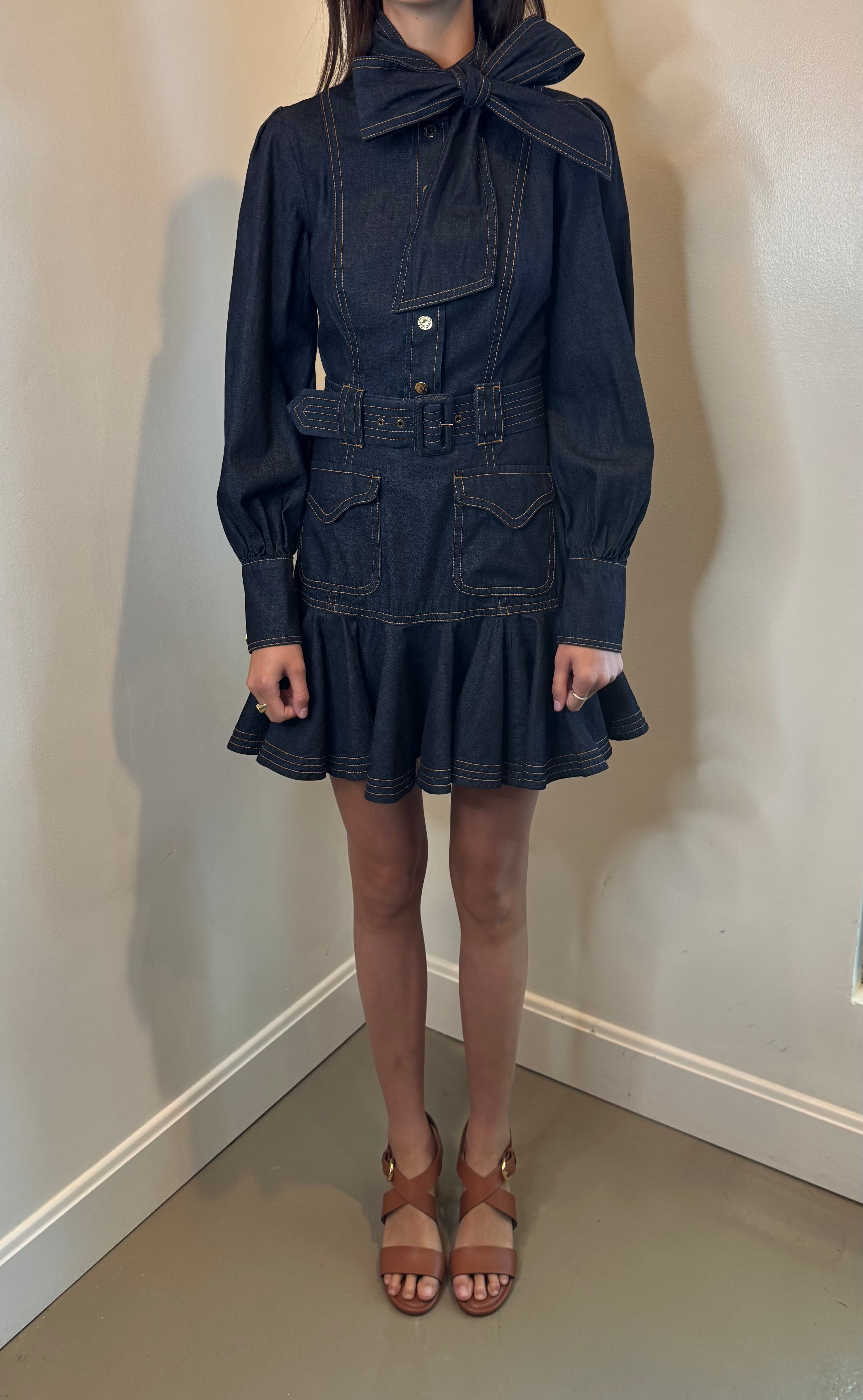 Zimmermann Denim Flip Dress