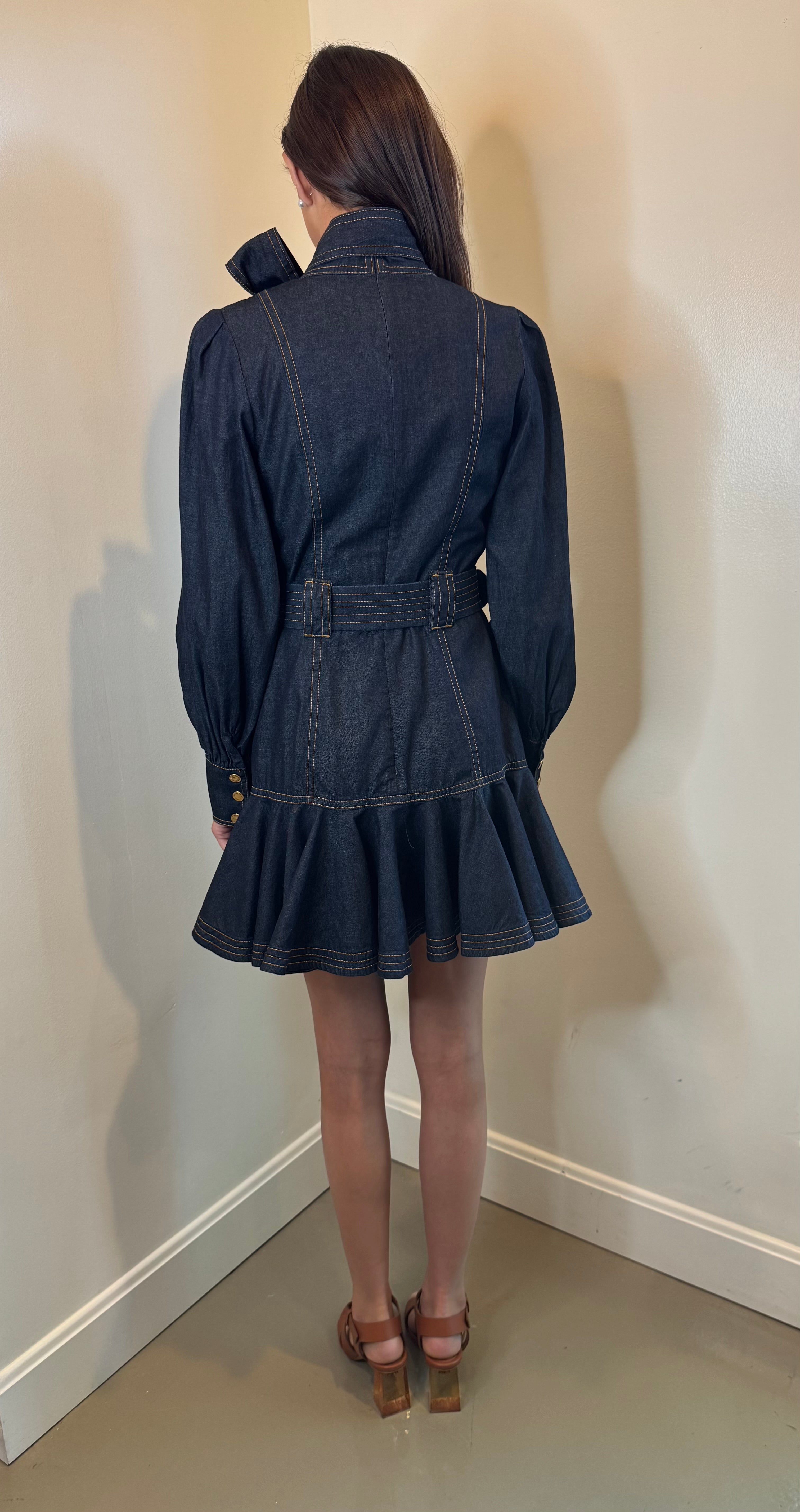 Zimmermann Denim Flip Dress