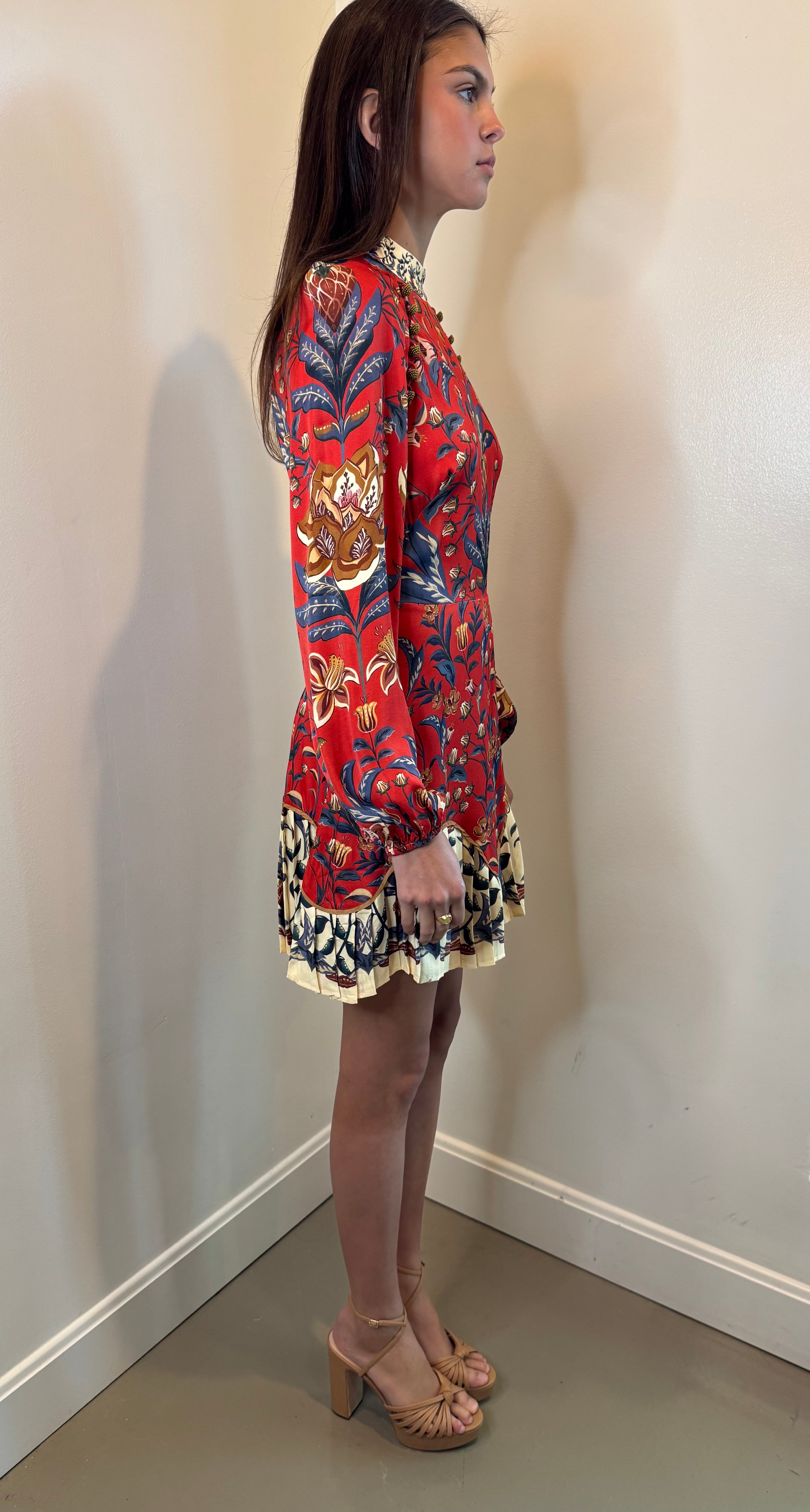 Farm Rio Winter Breeze Mini Dress