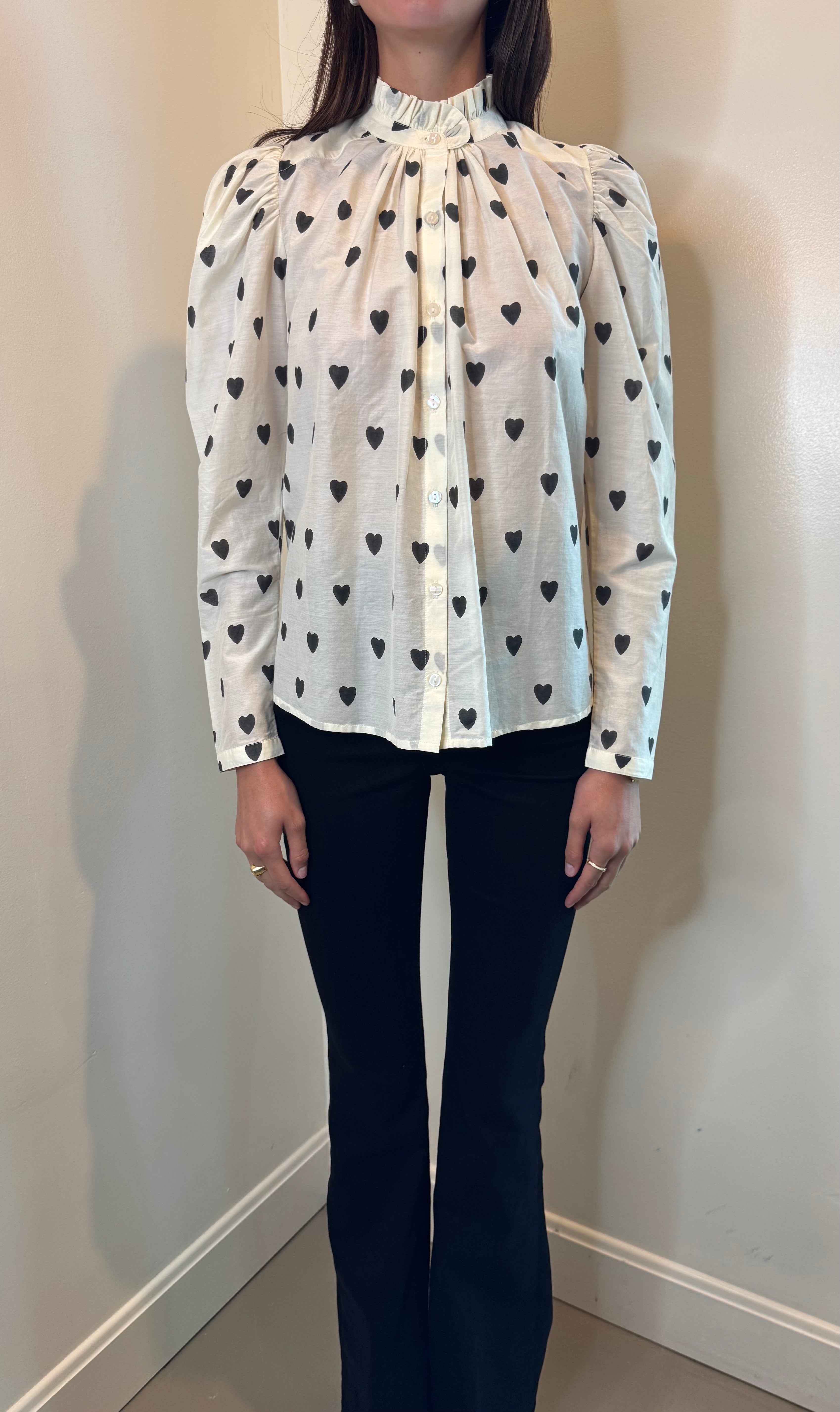 Alix of Bohemia Artemis Onyx Heart Shirt