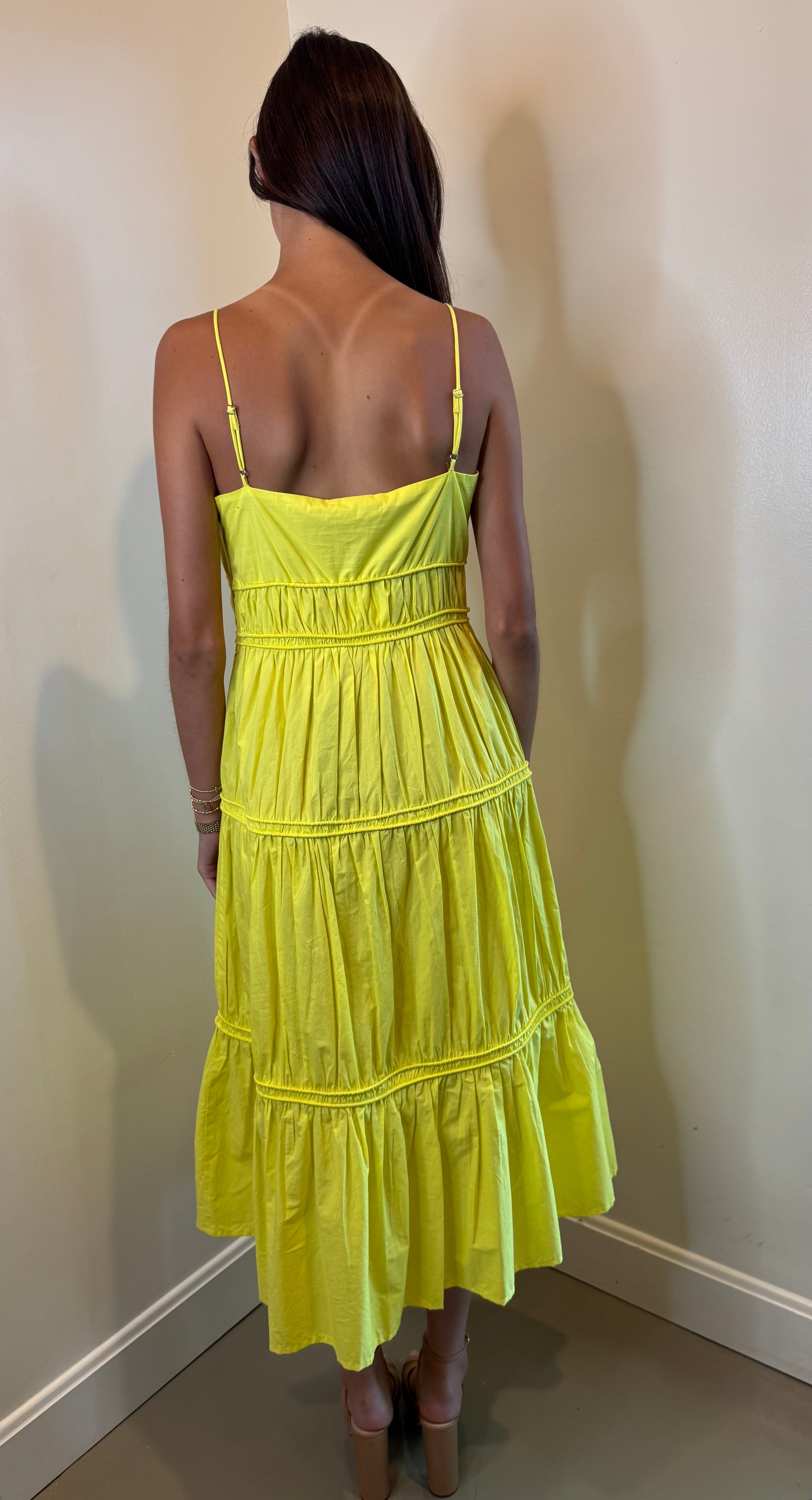 Sea Camden Cotton Poplin Tank Midi Dress