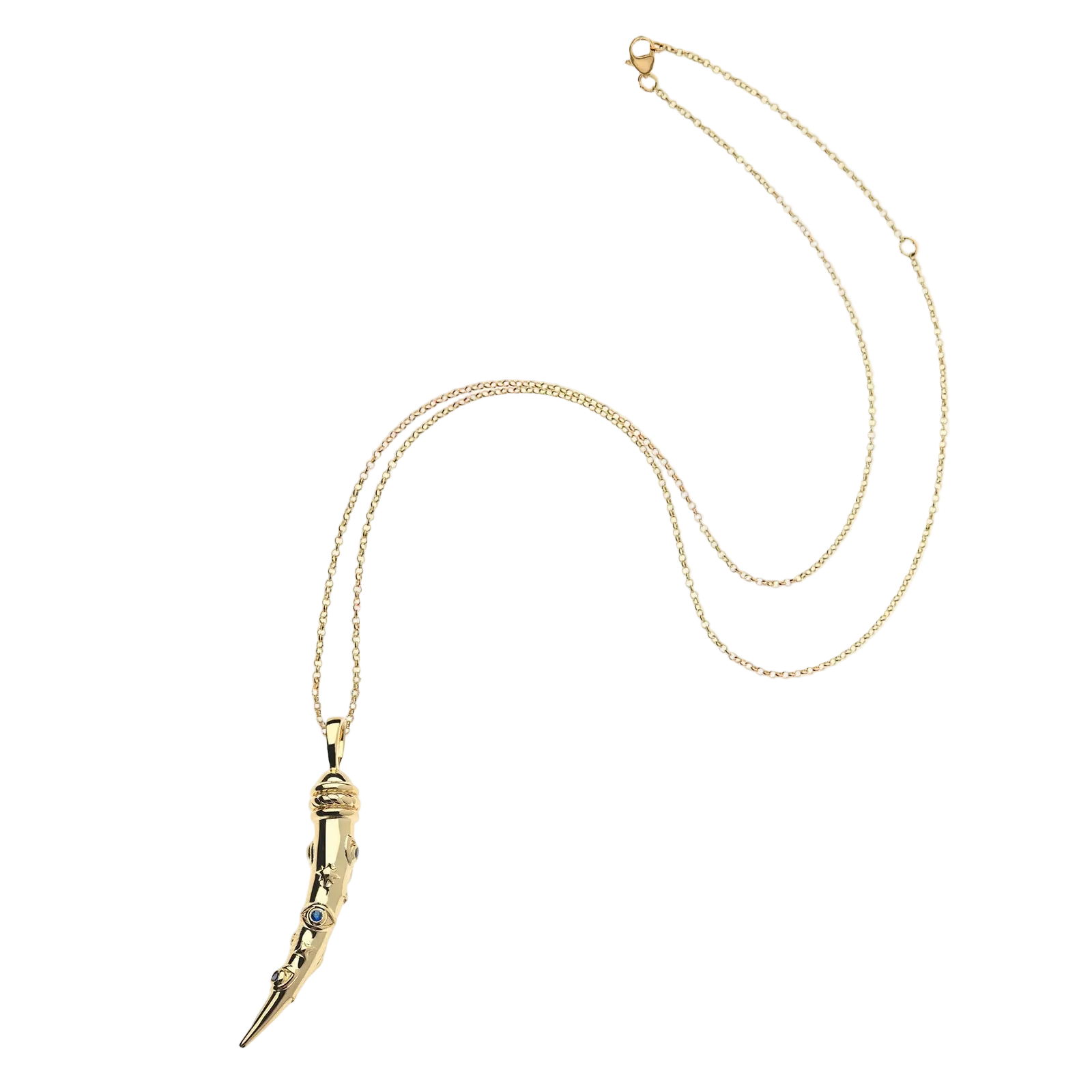 Jane Win PROTECT Ancient Eye Tusk Pendant