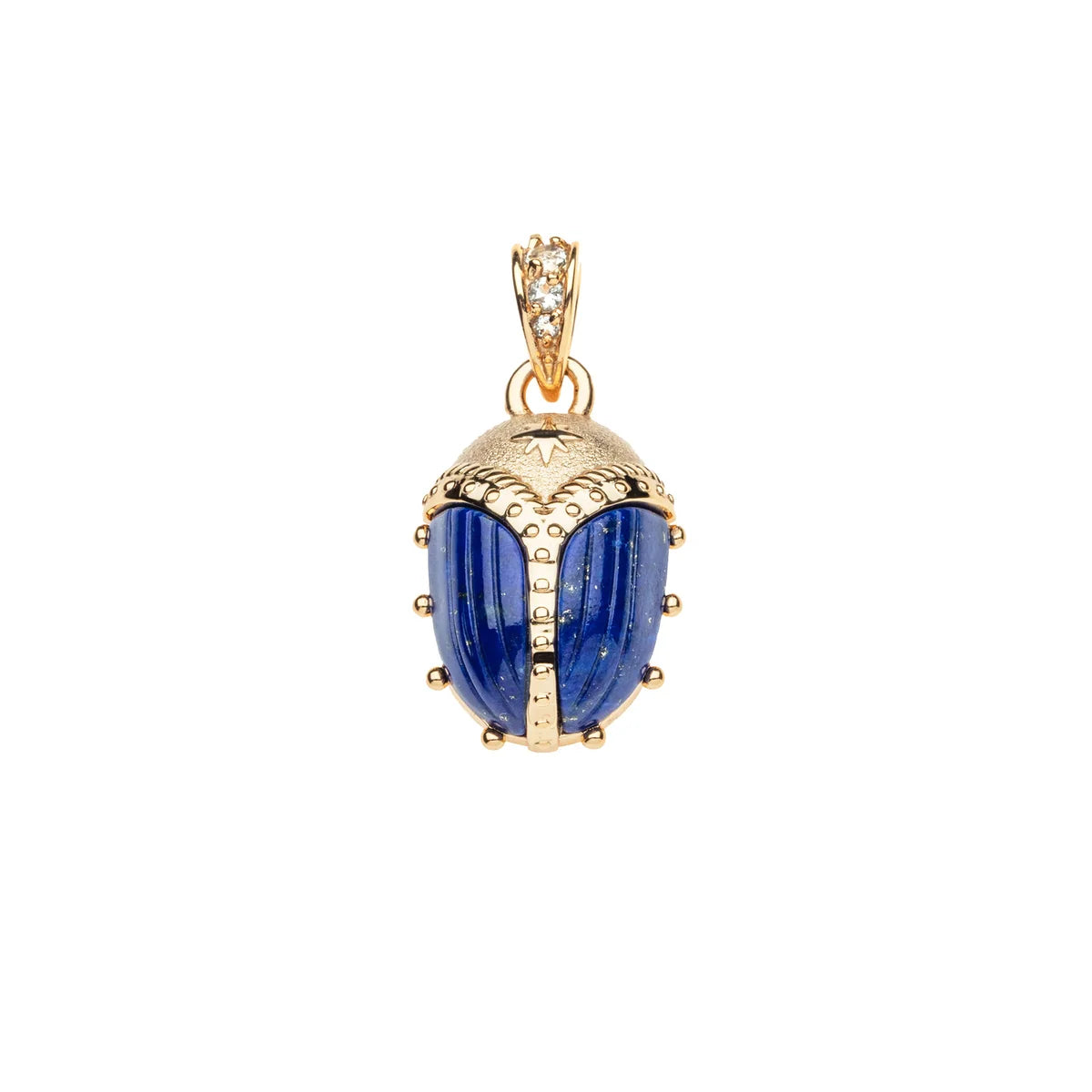 Jane Win Protect Guardian Scarab pendant
