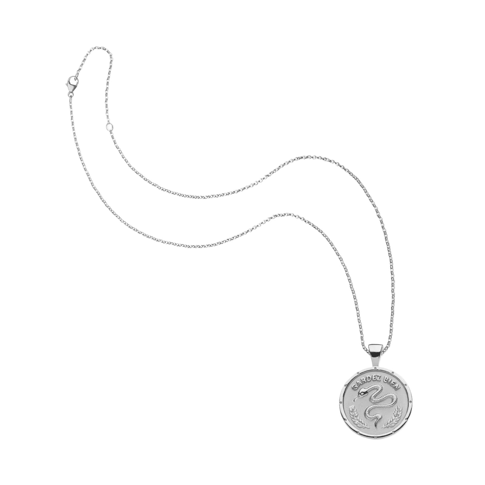Jane Win Protect JW Small Pendant Coin