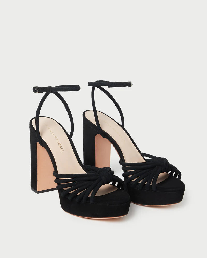 Loeffler Randall Rivka Leather Knot Platform Sandal
