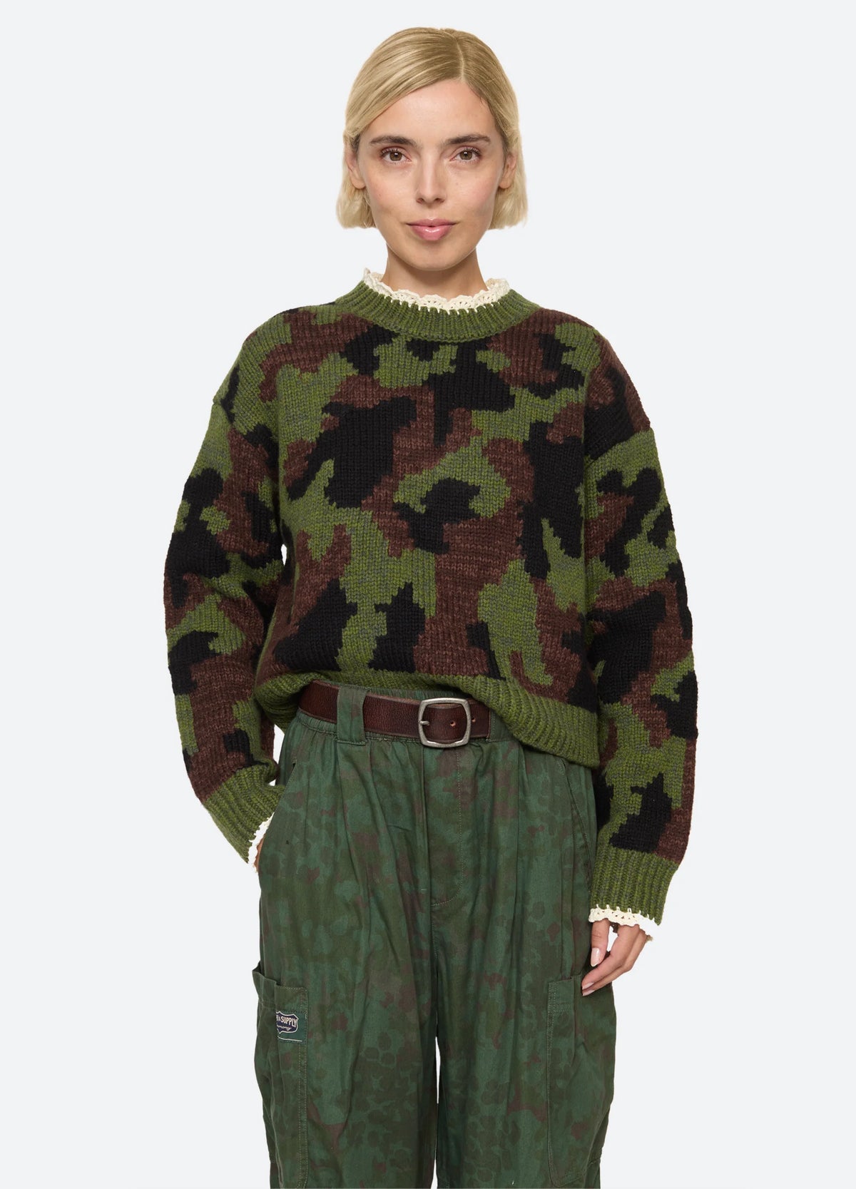 Sea Channing Crew Neck Sweater